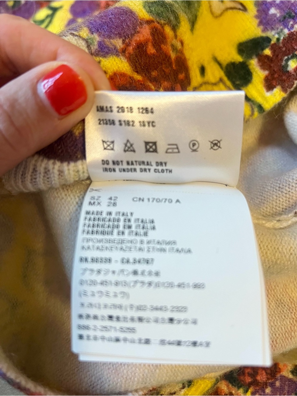 Prada Yellow Floral Pencil Skirt - Picture 3 of 12